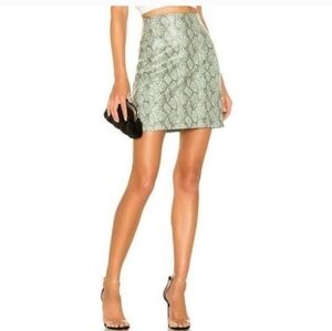 RONNY KOBO PHYTON MINI SKIRT
